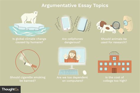 50 Great Argumentative Essay Topics for Any .